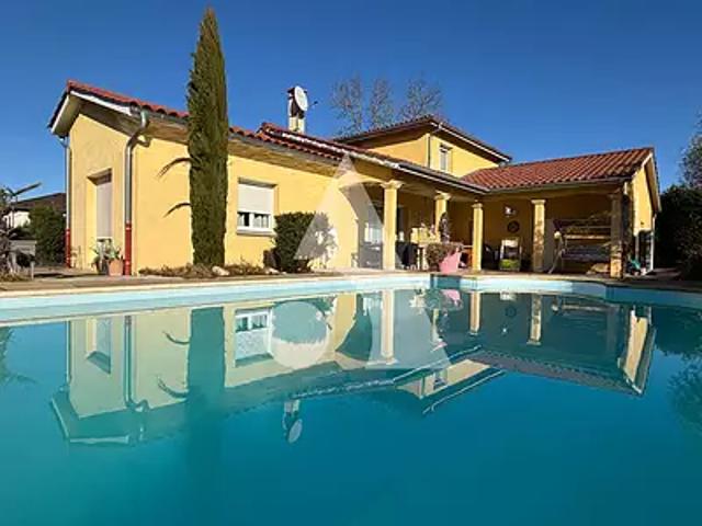 Gleizé 69400 Achat / Vente maison 7 pièces t7 au dernier étage piscine