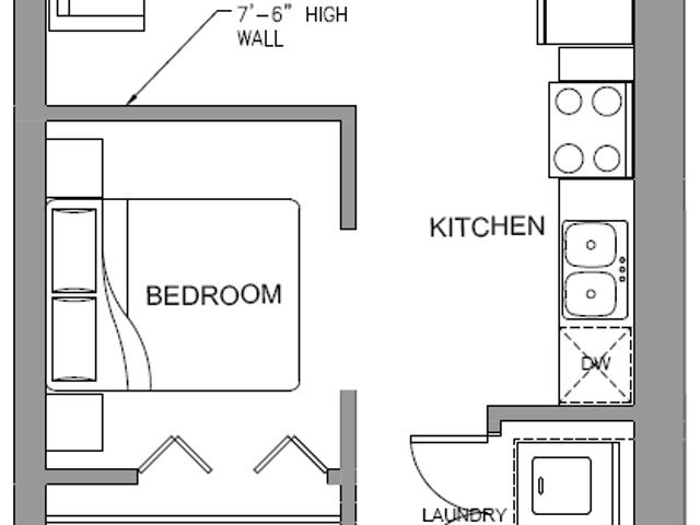 Glenmore Central Studio Apartment for Rent at 724 Valley Rd, Kelowna, BC V1V 0C2 North Glenmore