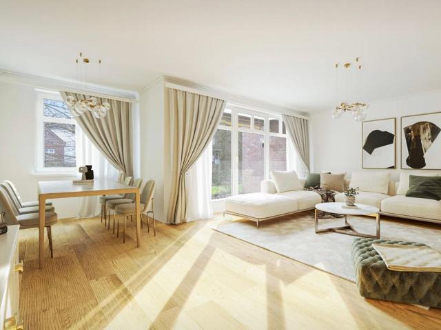 Glücksmomente erleben 2 Zimmer Wohnung mit Südterrasse am Teich