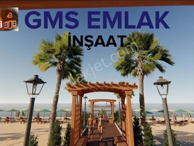 Gms Emlak'tan Karataş'ta Denize Sıfır Eşsiz Bir Proje Kacmaz.