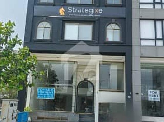 Ground + Basement + Mezzanine Brand New 8 Marla Commercial Building Available For Rent in DHA Phase 8 Commercial Broadway