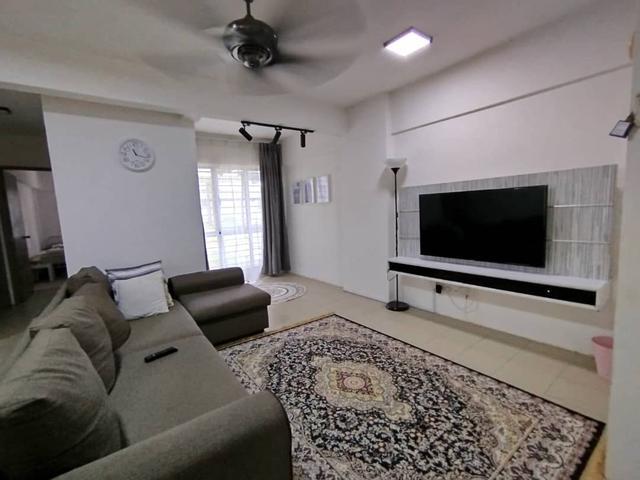 Renovated 0 DownPaymentPangsapuri Alpinia Puchong