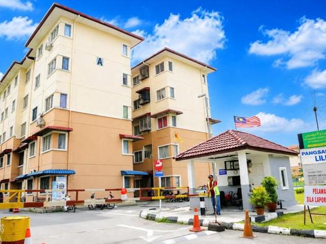 Ground Floor Freehold Pangsapuri Lili Puchong Prima