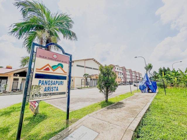Ground Floor Murah Pangsapuri Arista Bandar Parklands Klang
