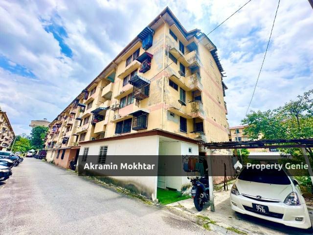 GROUND FLOOR & RENOVATED | Flat Sri Angsana Hilir Taman Sri Angsana Kg Pandan KL