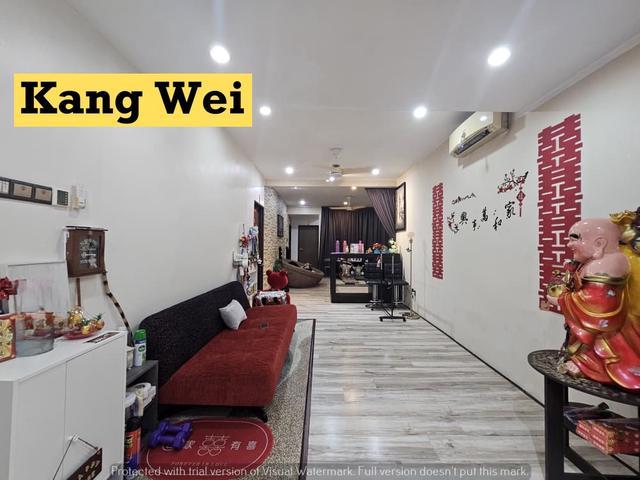 GROUND FLOOR TownhouseDesa RiaFully ExtendedRenovatedSungai Ara