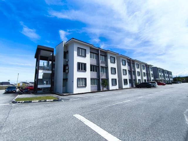 Ground FloorApartment Enesta Di Desa Aman Kulim Untuk dijual