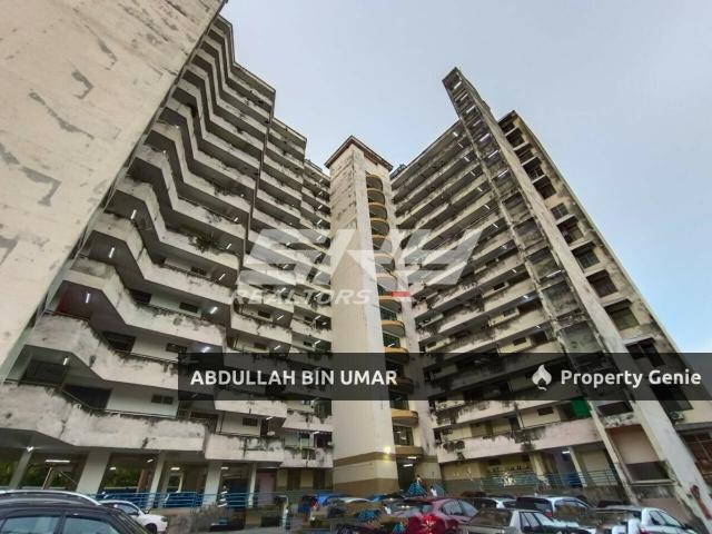 GROUND LEVEL END LOT UNIT! Apartment Desa Bistari, Sg Nibong