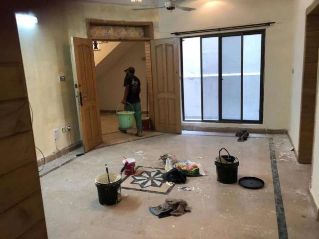 Ground portion for rent in i 8/4 Islamabad I 8 ID 12279