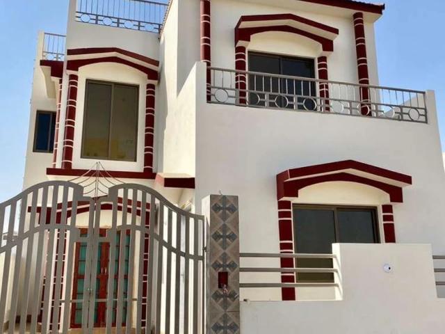 Ground Plus 1 Brand new house Small society Karachi Malir Cantonment ID 63464