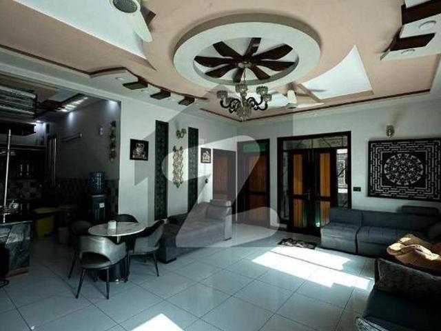 Ground plus one brand new Banglow park facing 30 FT road west open Saadi Town Block 7