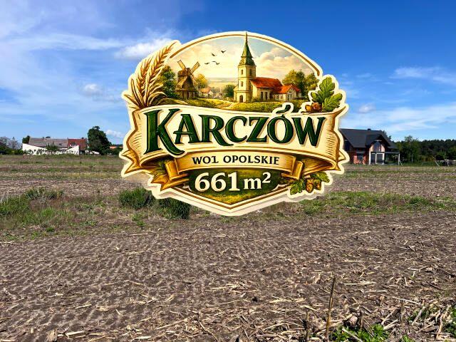Grobla 661 m², Karczów