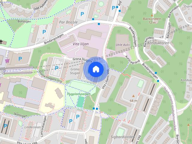 Gröna Stugans Väg 3, Bredäng