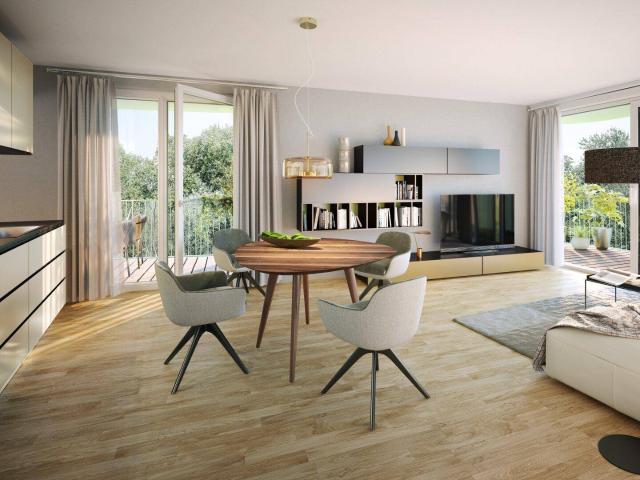 Großartige Terrassenwohnung mit Grünblick!