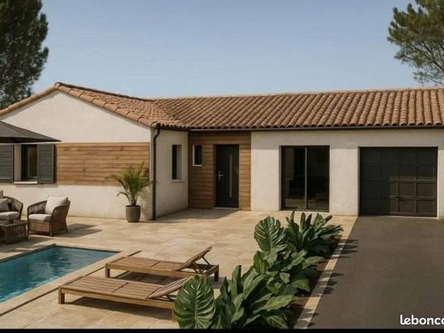 Grosse opportunité villa neuve à fontes sans vis à vis