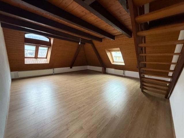 Große, warme Wohnung in einem historischen Gebäude im Dorf