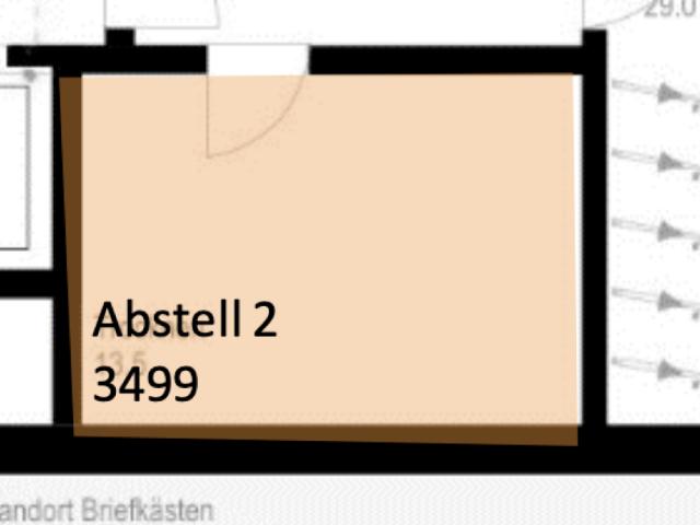 Grosser Abstellraum in MFH