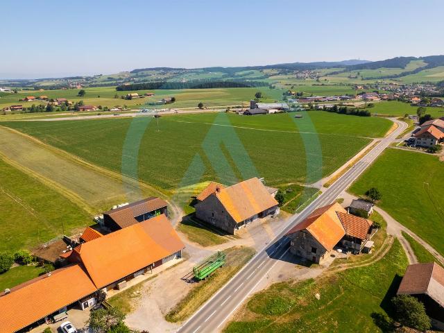 Großes Bauernhaus wird in der Nähe von Bulle renoviert