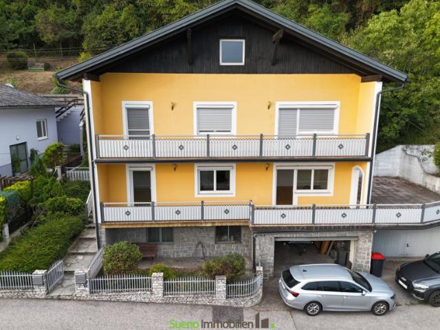 Großes Haus 2 Einh mit riesiger Garage in Steyregg Blick auf die Donau!