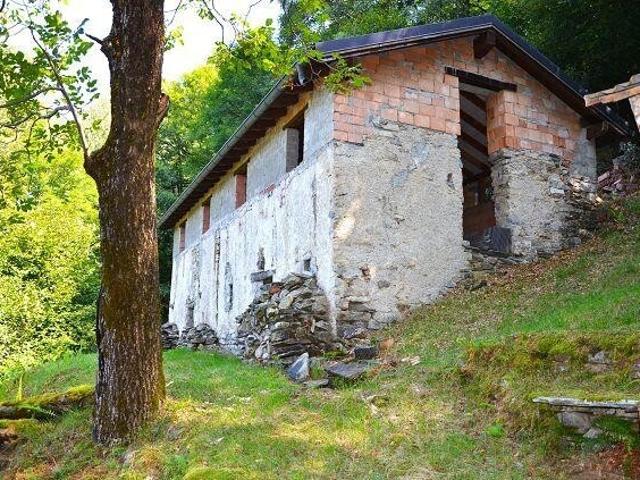 Großes rustikales Ferienhaus mitten im Wald mit großem Grundstück / grosses Rustico zum Ausbauen mit grossem Waldgrudnstück