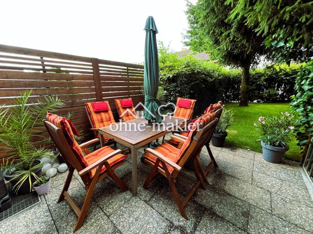 Großes Reihenhaus mit Dachstudio und Garten ohne Provision