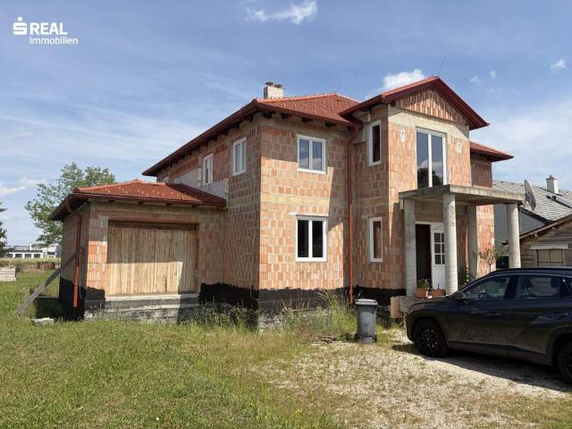 großräumiges 6 Zimmer Rohbauhaus mit Garten, Garage & Balkon in Pottendorf – Ihr Traum!