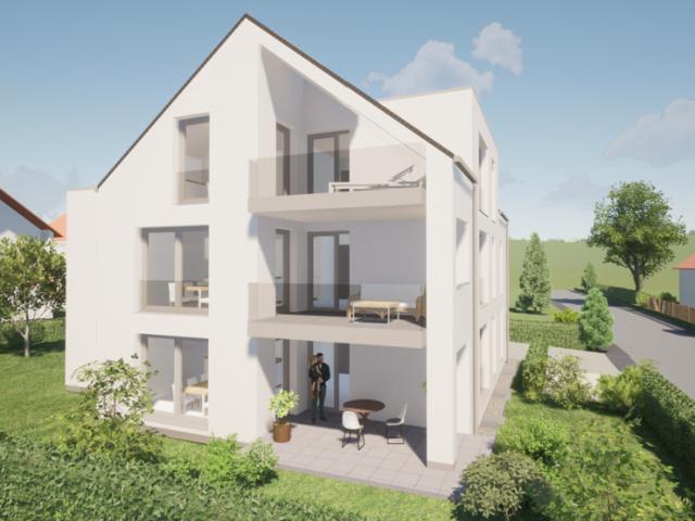 Großzügige 4 Zimmerwohnung mit großer Süd West Terrasse in ruhiger Lage Generalsanierung und Erweiterung