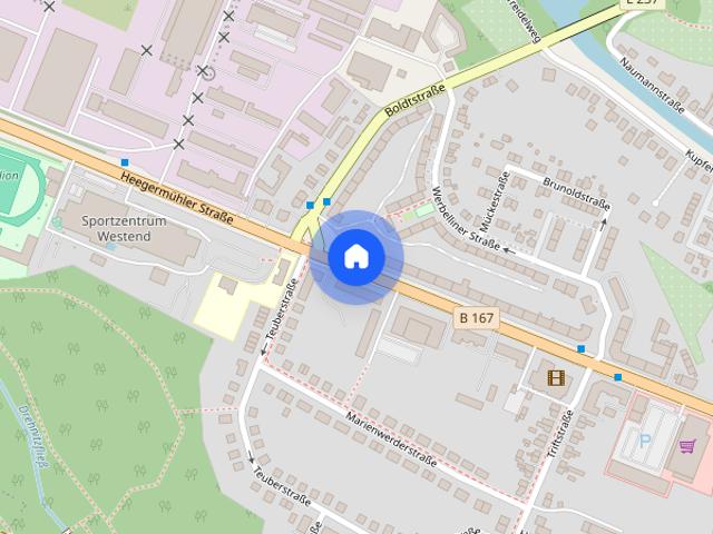 Großzügige 2 Zimmer Erdgeschoss Wohnung in Eberswalde