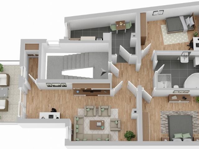 Großzügige 3 Raum Wohnung mit Balkon und durchdachtem Grundriss als Kapitalanlage