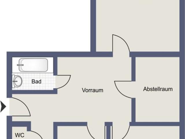 Großzügige 3 Zimmer Wohnung in Aiglhof Nähe Riedenburg
