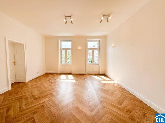 Großzügige 3 Zimmer Wohnung in der Leibenfrostgasse Hochwertig sanierte Altbauwohnung!
