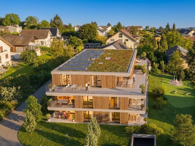 Grosszügige 3.5 Zimmer Erdgeschosswohnung im Neubau Panorama Villette Orpund