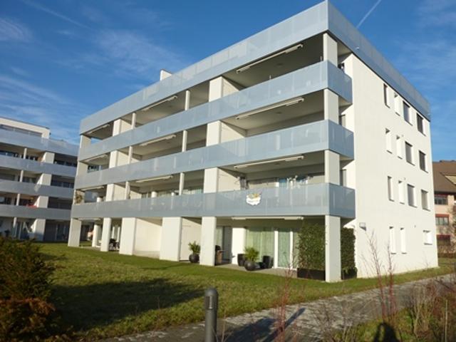 Grosszügige und moderne Wohnung mit Sitzplatz in Villmergen