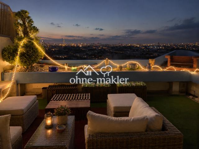 Großzügige Wohnung mit Panoramablick und großer Terrasse