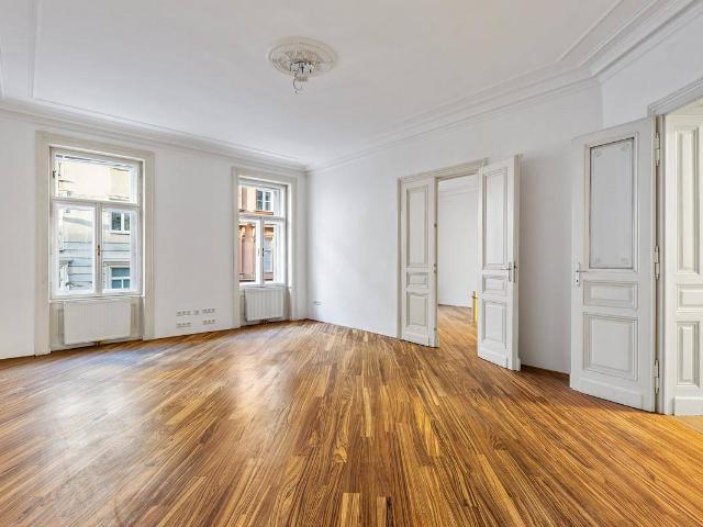 Großzügige Altbauwohnung mit Freiflächen in Spittelberg Nähe