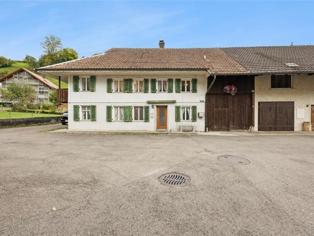 Grosszügiges 7 Zimmer Haus in Leibstadt mit grosser Dachterrasse und viel Potenzial