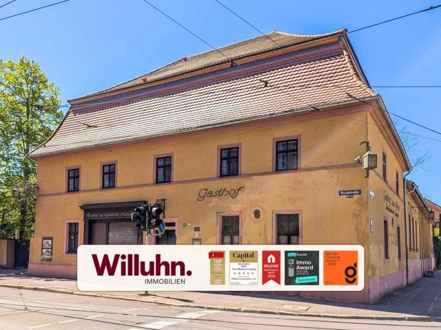 Großzügiges Gebäudeensemble für individuelle Wohnkonzepte mit Seltenheitswert | Im Herzen von Halle