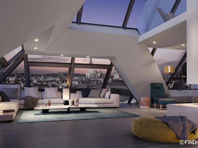 Großzügiges Luxus Penthouse mit hauseigenem Weinkeller