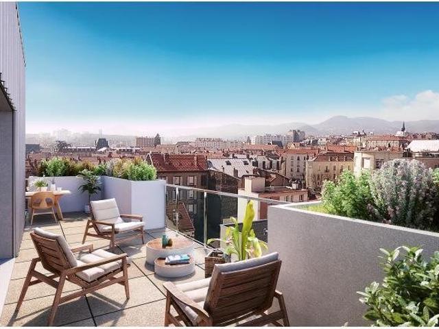 Gratte Ciel Superbe T3 avec terrasse et vue dégagée 3 pièces, 65 m²