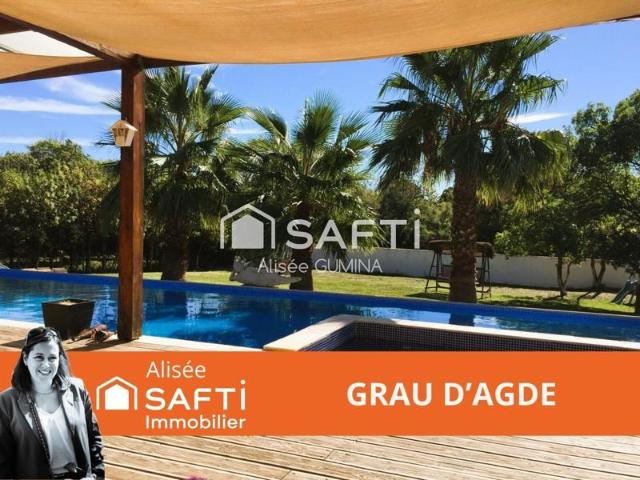Grau d'agde proche plages et commerces