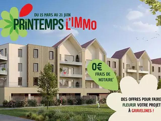 Gravelines 59820 Programme neuf appartement neuf à vendre t3 PTZ