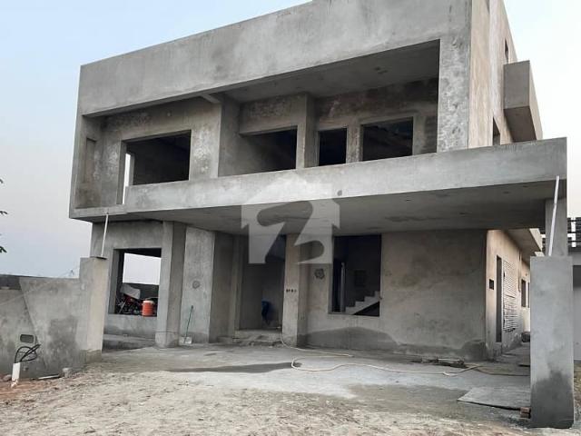 Gray Structure House Is Available For Sale In DHA 4