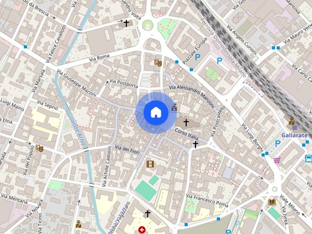 Grazioso bilocale mansardato a Gallarate