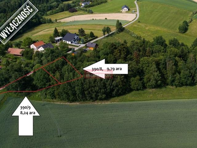 Działka 1803 m² z możliwością rekreacji i zabudowy