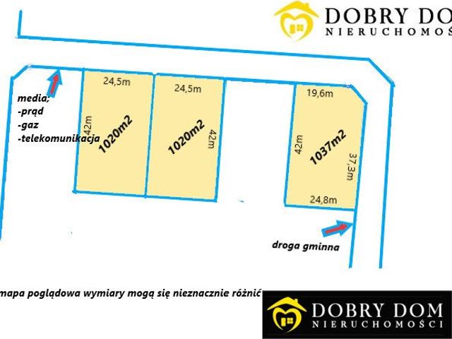 Działka budowlana 1020 m² w Grabówce – gotowa do zabudowy