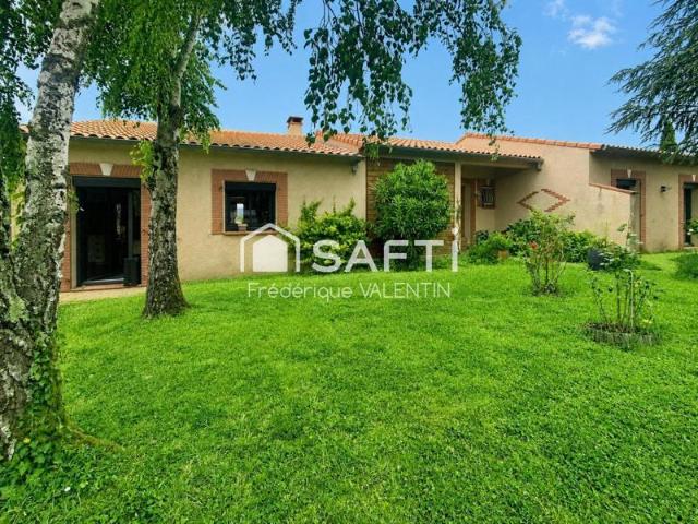 Gragnague – villa de plain pied 183 m2