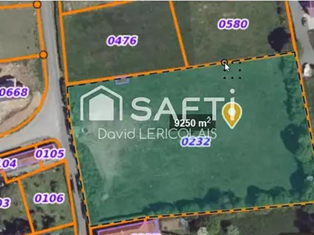 Graignes Mesnil Angot 50620 Achat / Vente terrain