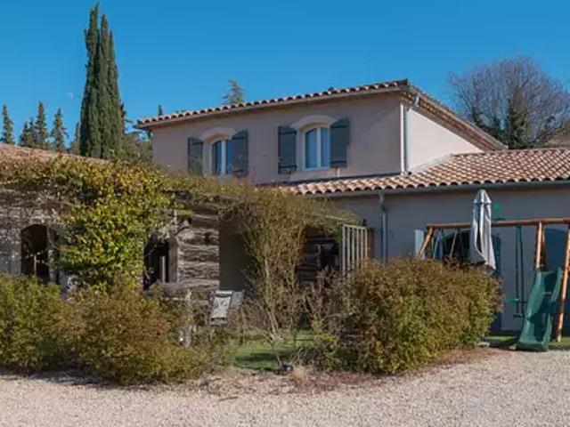 Grambois 84240 Achat / Vente maison 5 pièces t5 piscine jardin