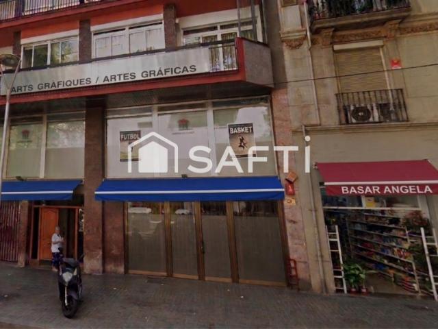 Gran nave urbana en pleno Sant Antoni Barcelona