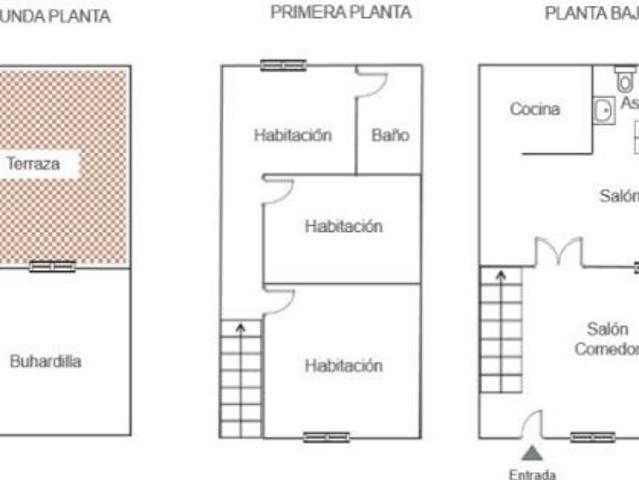 Gran oportunidad: casa de 3 dormitorios con buhardilla y terraza